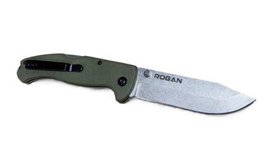 Ніж ROGUE Folding Knife-Gen 1 Special Edition OD Green/Stonewash ROG80SE фото