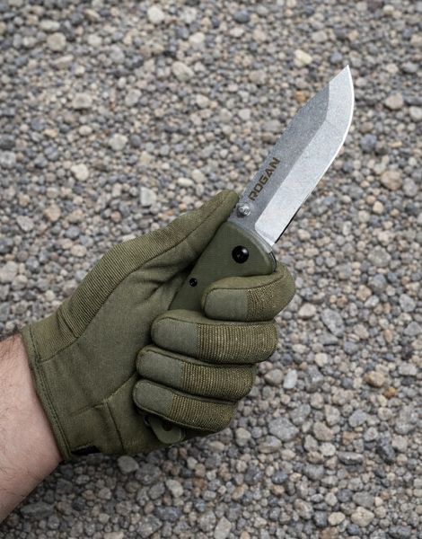 Нож ROGUE Folding Knife-Gen 1 Special Edition OD Green/Stonewash ROG80SE фото