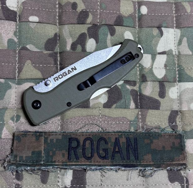 Нож ROGUE Folding Knife-Gen 1 Special Edition OD Green/Stonewash ROG80SE фото