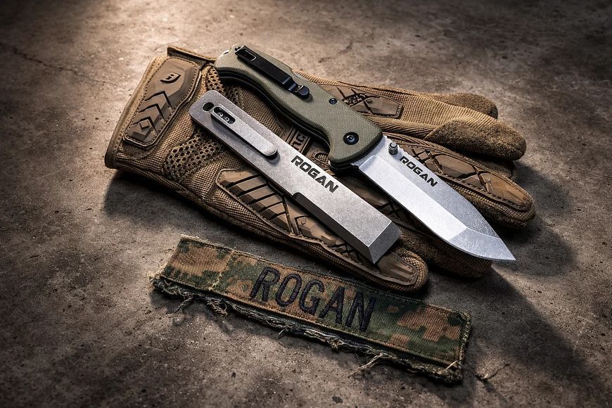 Нож ROGUE Folding Knife-Gen 1 Special Edition OD Green/Stonewash ROG80SE фото