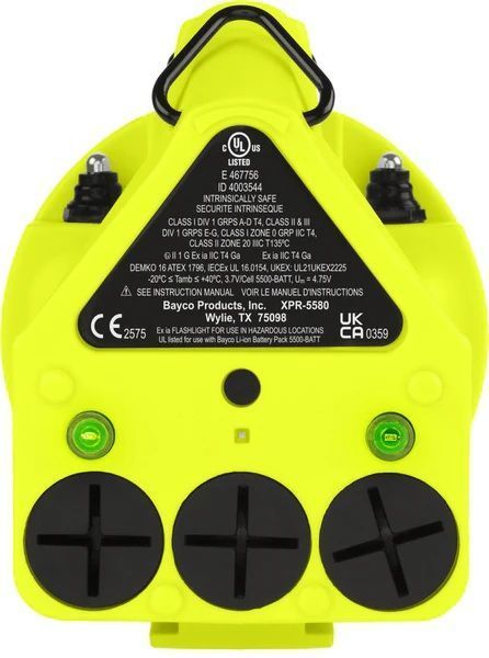 Ліхтар вибухобезпечний NIGHTSTICK [Zone 0] VIRIBUS&reg; 80 з 2 прожекторами акумуляторний Green - UL913 / ATEX XPR-5580G фото